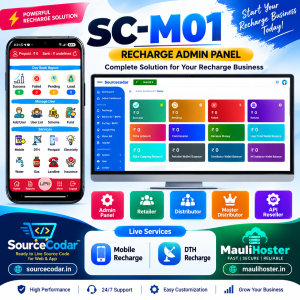 SC-M01 Recharge & BBPS Admin Panel – Complete Web Source Code