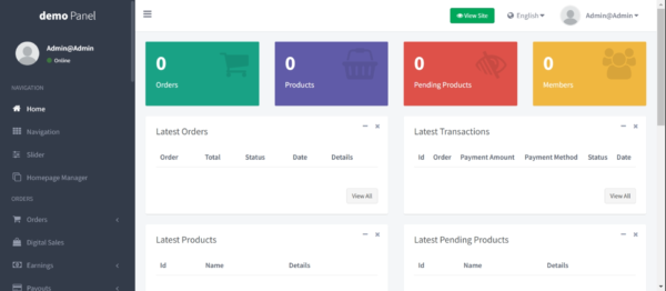 E-commerce Website With Customer And Multi-Vender Panel - Image 2