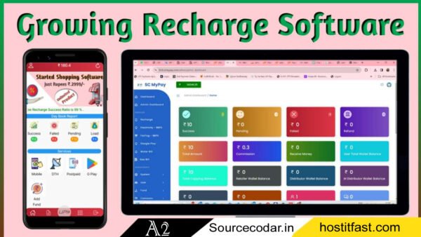 A2 Mobile Recharge Admin Panel (Web Sourcecode)