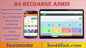 A4 Mobile Recharge Admin Panel (Web Sourcecode)