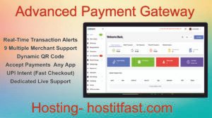 AdvancedUpi Dynamic QR Payment Gateway