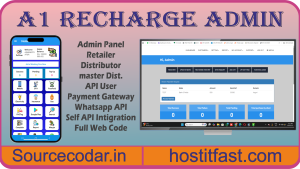 A1 Mobile & DTH Recharge Admin Web Source Code