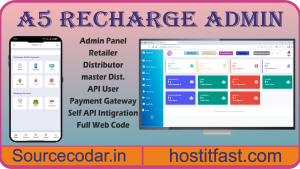 A5 Mobile & DTH Recharge Admin Web Source Code